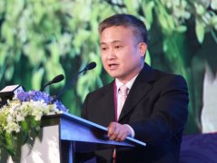 中国人民银行[微博]副行长潘功胜出席并颁发演讲
